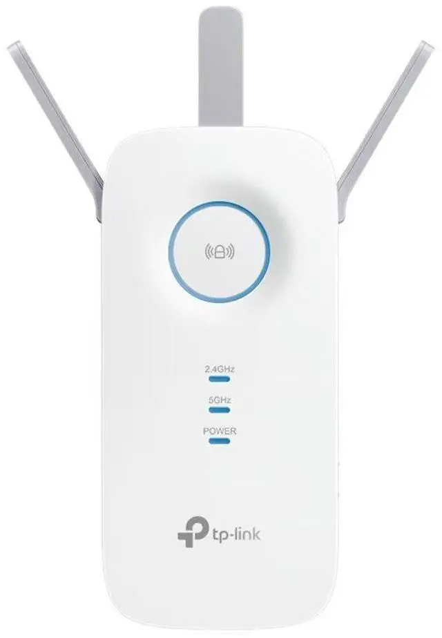 Alt view image 2 of 2 - TP-LINK RE450 IEEE 802.11ac 1.71 Gbit/s Wireless Range Extender - 2.40 GHz, 5 GHz - 3 x External Antenna(s) - 1 x Network (RJ-45) - Wall Mountable