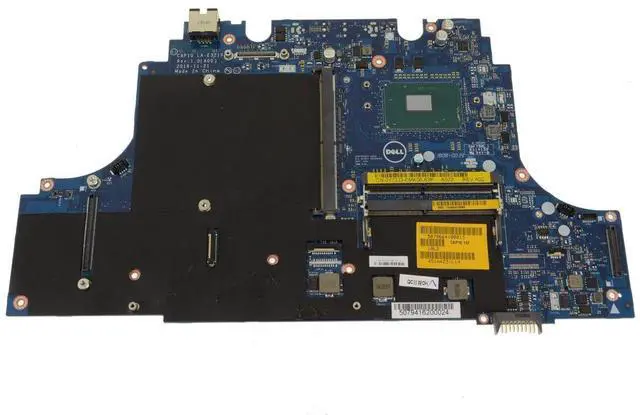 Main image of Dell Y72J3 Laptop Motherboard - Intel Xeon E3-1535 - DGFF Connector For Graphics - 4-Slot DDR4 SDRAM Compatible
