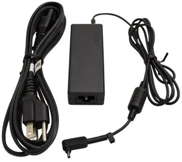 Main image of Total Micro AK.045AP.075-TM AC Adapter - Black - 19 Volts - 2.37 Amp - 45 Watts - 3.0/1.1 Millimeter Slim Pin