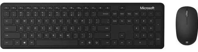 Alt view image 5 of 5 - Microsoft Desktop Wireless Bluetooth Keyboard and Mouse Combo 1AI-00001 - Black