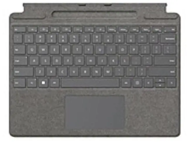 Main image of Microsoft Surface Pro 8XB-00061 Signature Keyboard Cover Case - Platinum