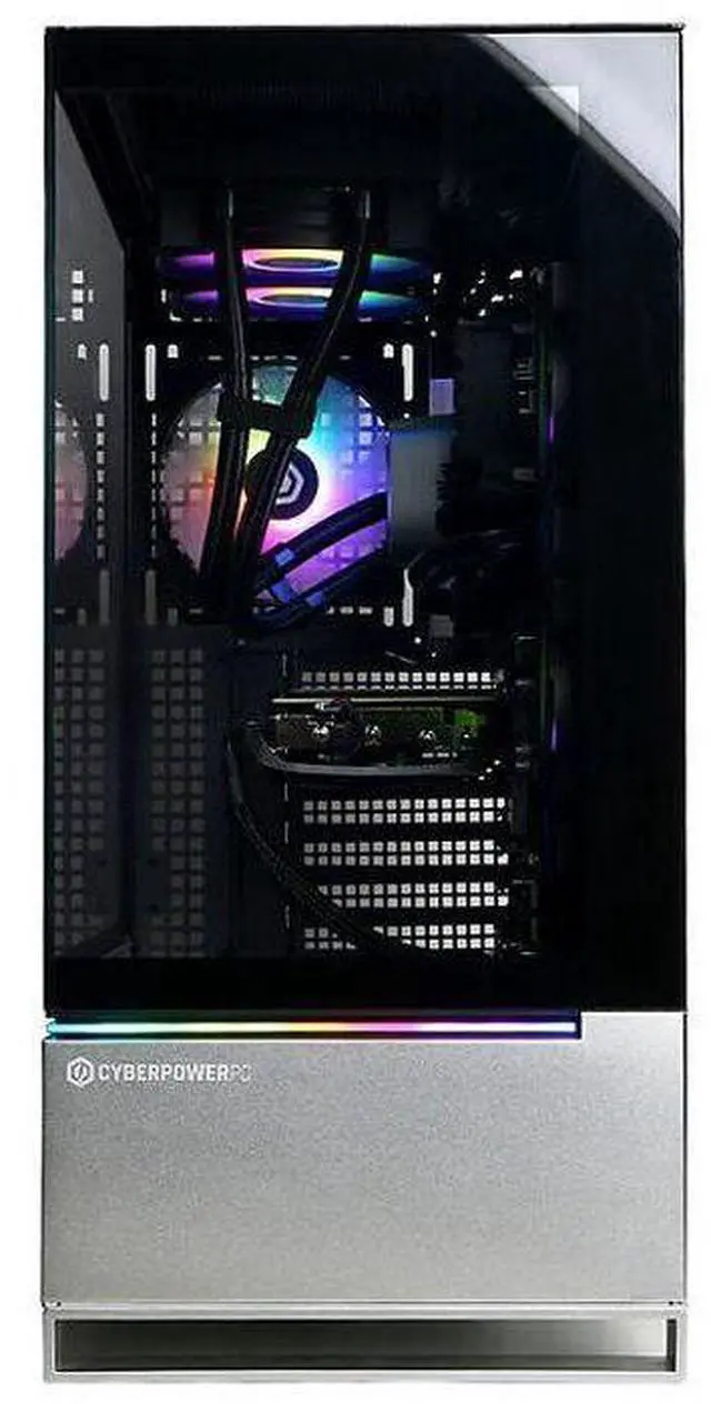 Main image of CyberPower PC SLC7400SAMV2 Gamer Supreme Desktop Computer - 14th Gen Intel Core i7-14700KF 3.4 GHz - 32 GB DDR5 RAM - 2 TB NVMe Solid State Drive - Nvidia GeForce RTX 4070 Super 12 GB GDDR6X - ...