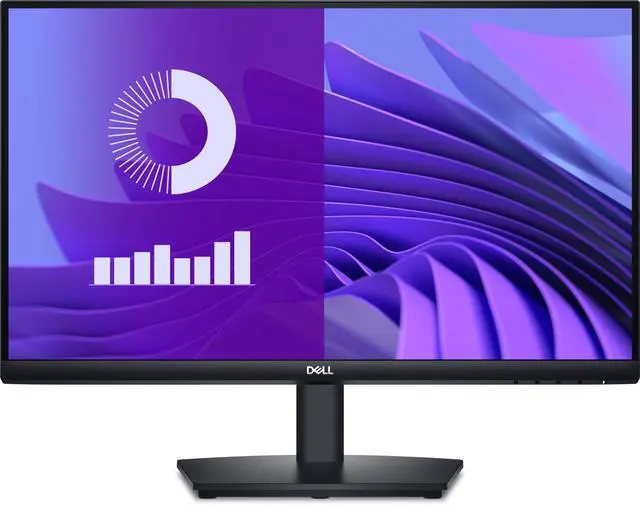 Main image of Dell E2425HS 24 inches Monitor - Black - 1920x1080 - 3000:1 8MS - 75 Hertz - LED - Ports 1x HDMI / 1x Monitorport / 1x VGA