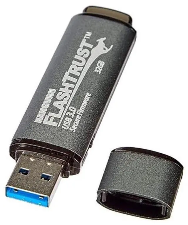 Alt view image 12 of 12 - Kanguru FlashTrust USB3.0 Flash Drive with Digitally Signed Secure Firmware