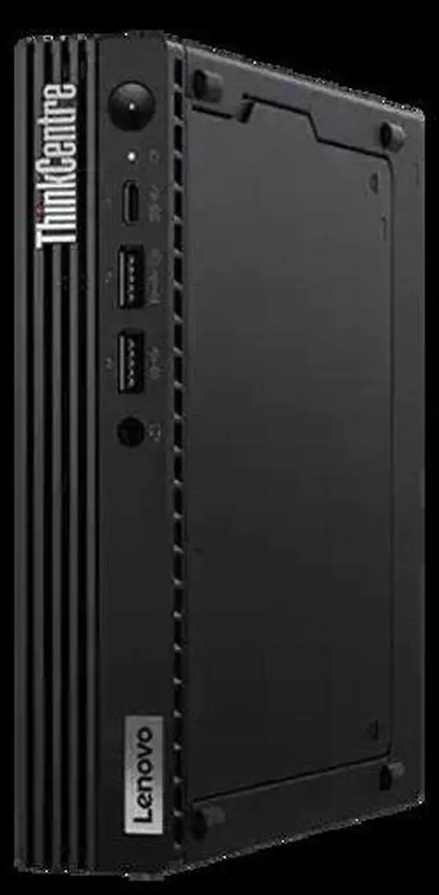 Main image of Lenovo ThinkCentre M70q Gen 3 Tiny Desktop Computer - Intel Pentium Gold G7400T Processor - 4GB DDR4 RAM - 128GB NVMe SSD - Wi-Fi 6 AX201 - Windows 11 Professional