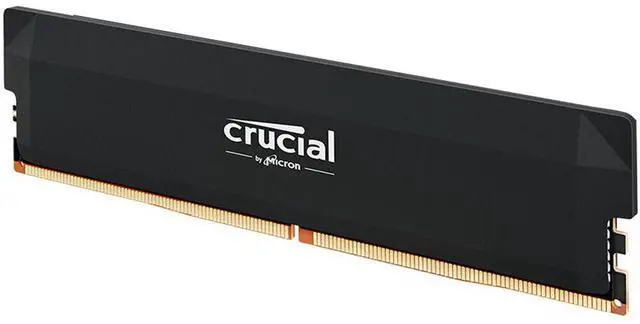 Main image of Crucial Pro Overclocking Edition CP16G64C38U5B 16 GB Memory Module - Black - DDR5 - 6400 MHz - 288-pin - CL 38 - 1.35 Volts - UDIMM