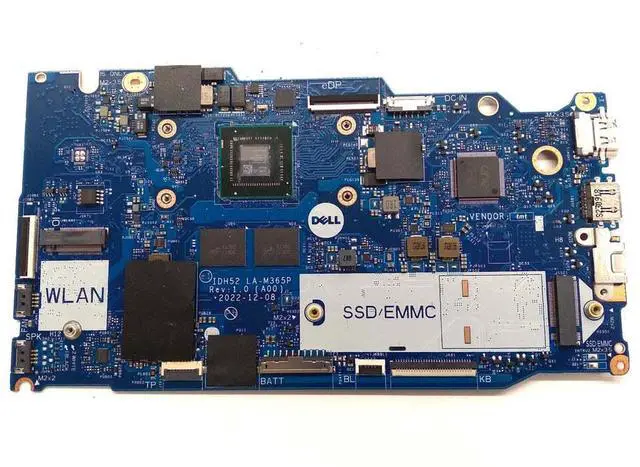 Main image of Dell 5RM4F Laptop Motherboard - AMD Ryzen 5 7520U - 8GB LPDDR5 On-board RAM - Integrated AMD Radeon Graphics