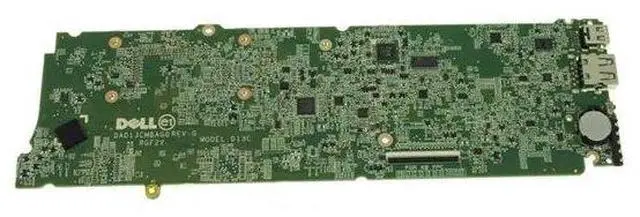 Main image of Dell Xps 13 9333 HP75V Laptop Motherboard - Intel i7-4500U - CPU - Integrated HD 4400 Graphics - 8 GB Dual-channel - On-board DDR3L RAM