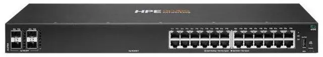 Alt view image 4 of 4 - Aruba 6100 24G 4SFP+ Switch JL678AABA