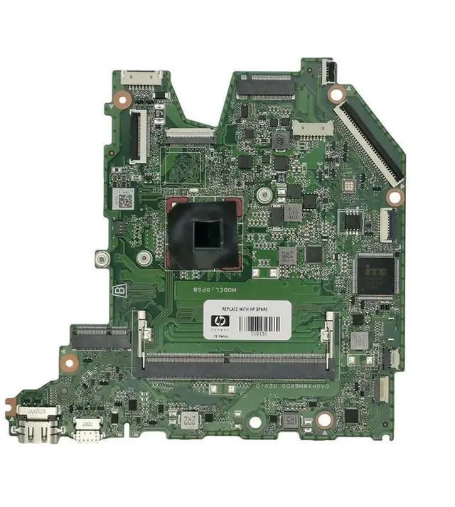 Main image of HP L86151-601 Laptop Motherboard - Intel Celeron N4020 1.10 GHz - Integrated Intel Iris Xe Graphics - 4 GB DDR4 - 15S-FQ