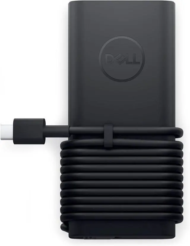 Main image of Dell 492-BDQM 65 Watts USB Type-C Adapter - Black - 100-240 Volts AC