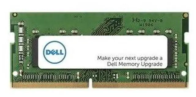 Main image of Dell SNPKRVFXC/8G 8GB Memory Module - DDR4 SDRAM - 3200MHz - PC-25600 - 260 Pin - 1Rx16 - SO-DIMM - Non-ECC - 1.2 Volts