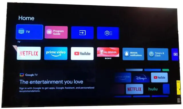 Alt view image 6 of 6 - Sony 83" BRAVIA XR A80L OLED 4K HDR Google TV (2023) - XR83A80L