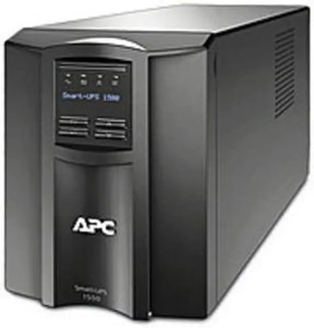 Main image of APC Smart-UPS SMT1500 SMT1500 External UPS - AC 120V - 1500 VA - Lead Acid - Black