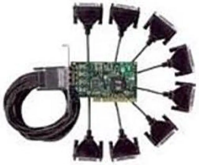 Alt view image 2 of 12 - Digi International Model 76000528 4 ft. 4-Port DB9M DTE Fan-Out Cable Male to Male
