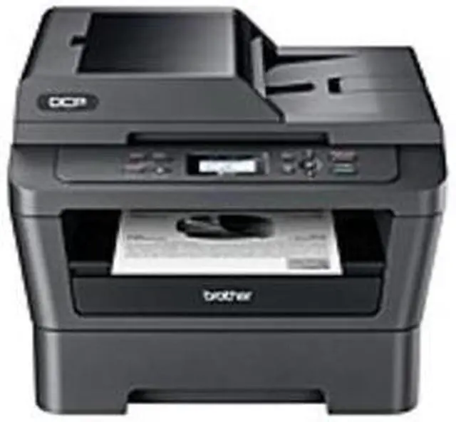 Main image of Brother DCP-7065DN B/W Laser Multi-Function Printer - 27 ppm (Black) - 600 x 600 dpi - USB 2.0, Ethernet - 110-120V AC