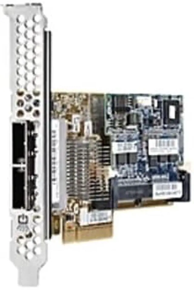 Alt view image 2 of 2 - HPE 631674-B21 Smart Array P421/2GB FBWC 6Gb 2-ports Ext SAS Controller