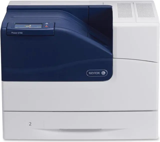 Main image of Xerox Phaser 6700N Laser Printer - Color - 2400 x 1200 dpi Print - Plain Paper Print - Desktop - 47 ppm Mono / 47 ppm Color Print - 700 sheets Standard Input Capacity - 120000 Duty Cycle - ...