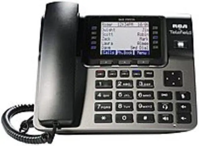 Alt view image 2 of 6 - RCA U1000 4-line Operation Unison 4 Line Business Phone System Base Integrated Answering Machine