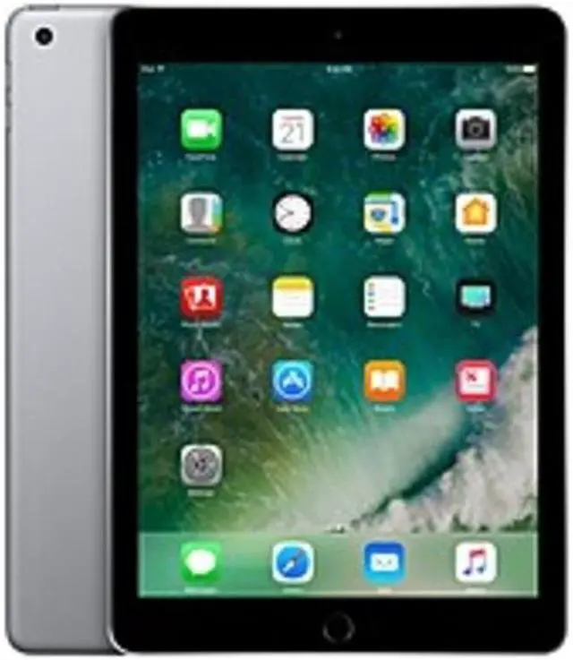 Alt view image 5 of 6 - Apple iPad Tablet - 9.7" - Apple A9 Dual-core (2 Core) 1.85 GHz - 128 GB - iOS 10 - 2048 x 1536 - Retina Display, In-plane Switching (IPS) Technology - Space Gray - 4:3 Aspect Ratio - Wireless LAN ...