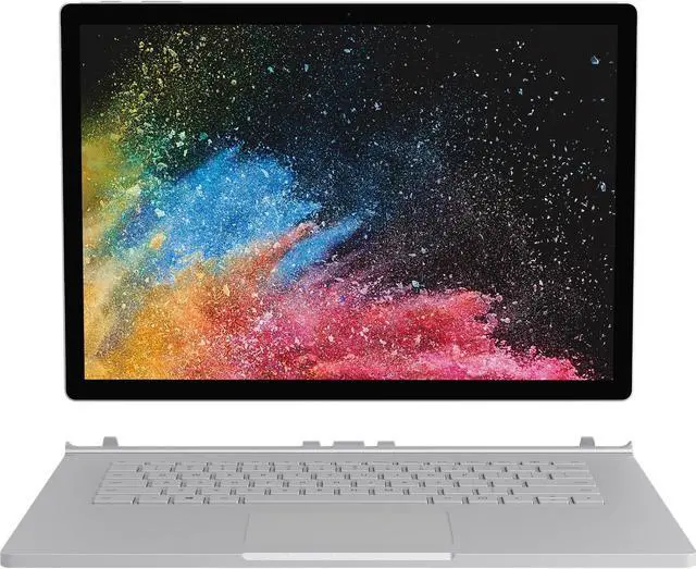 Main image of Microsoft Surface Book 2 13.5" Touchscreen LCD 2 in 1 Notebook - Intel Core i5 (7th Gen) i5-7300U Dual-core (2 Core) 2.60 GHz - 8 GB LPDDR3 - 256 GB SSD - Windows 10 Pro 64-bit - 3000 x 2000 - ...