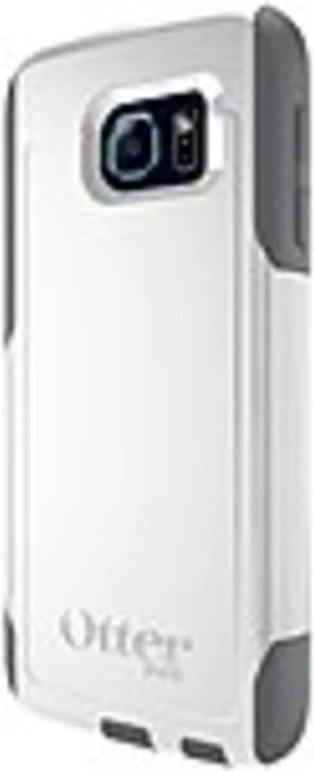 Main image of OtterBox Commuter Smartphone Case - For Galaxy S6 Smartphone - Glacier - Smooth - Silicone, Polycarbonate
