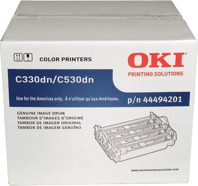 Alt view image 9 of 20 - Oki 44494201 Drum 20 000 Page-Yield Black
