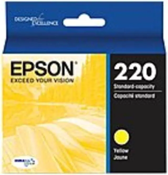 Alt view image 2 of 3 - EPSON 220 (T220420) Ink Cartridges Yellow