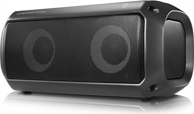 Alt view image 17 of 20 - LG PK3 IPX-7 Water Resistant Portable Bluetooth Speaker w/ Meridian Technology
