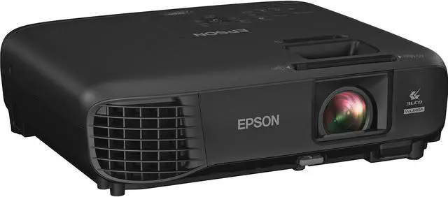 Alt view image 3 of 15 - Epson PowerLite 1286 Wireless WUXGA 3LCD FHD Portable Projector with Miracast 3600 lumens, V11H846120