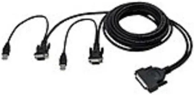 Alt view image 5 of 6 - BELKIN OMNIVIEW ENTERPRISE SERIES - KEYBOARD / VIDEO / MOUSE (KVM) CABLE - 4 PIN