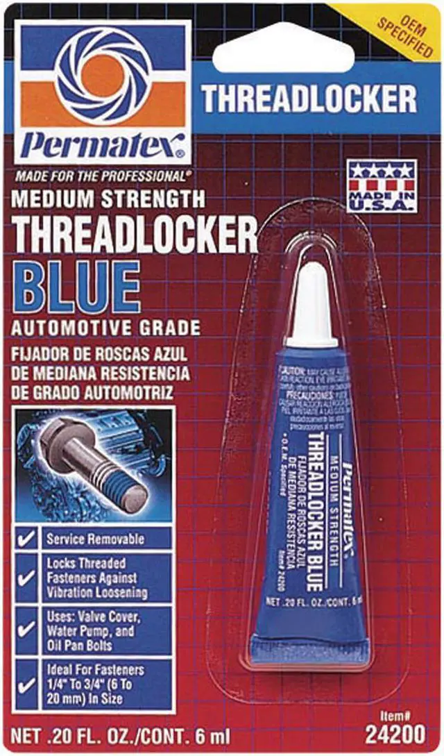 Alt view image 4 of 11 - Permatex Threadlocker Blue 1945-1004