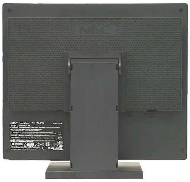Alt view image 3 of 5 - Nec LCD1760NX 1280 x 1024 Resolution 17" LCD Flat Panel Computer Monitor Display