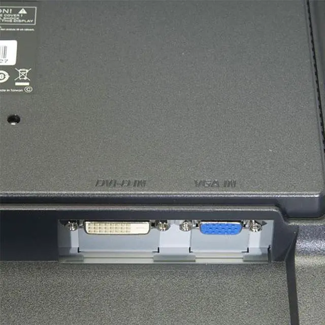 Alt view image 2 of 5 - Refurbished ACER X193W 1440 x 900 Resolution 19" WideScreen LCD Flat Panel Computer Monitor Display