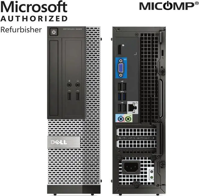 Alt view image 3 of 4 - Dell Optiplex 3020 SFF Computer PC i3-4130 Dual Core 3.4Ghz 4GB 256GB SSD DVD Windows 10 Pro