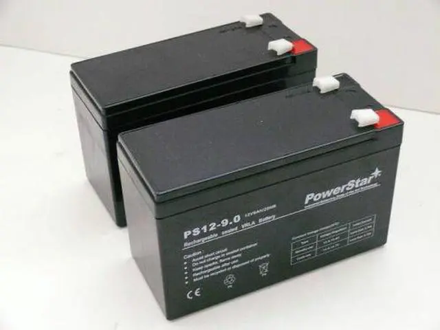 Main image of 12V 9AH SLA Battery Replaces CP1290 6-DW-9 HR9-12 PS-1290F2 - 2PK