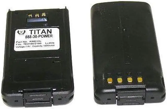 Main image of 2 Batteries for KNB33L Replacement Battery for Kenwood TK2180 KNB-33L