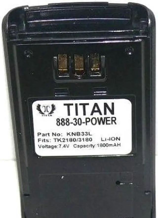 Alt view image 4 of 4 - 1800mAh KNB-33L Li-Ion Battery for KENWOOD TK-2180 TK-3180 TK-5210 TK-5310 Radio