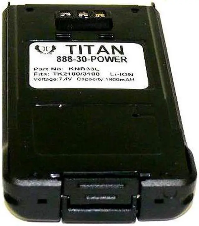 Main image of 1800mAh KNB-33L Li-Ion Battery for KENWOOD TK-2180 TK-3180 TK-5210 TK-5310 Radio