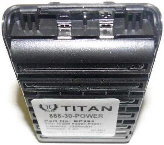Alt view image 2 of 4 - New replacement ICOM BP264 F3001 F4001 F3003 F4003 two way radios battery BP-26