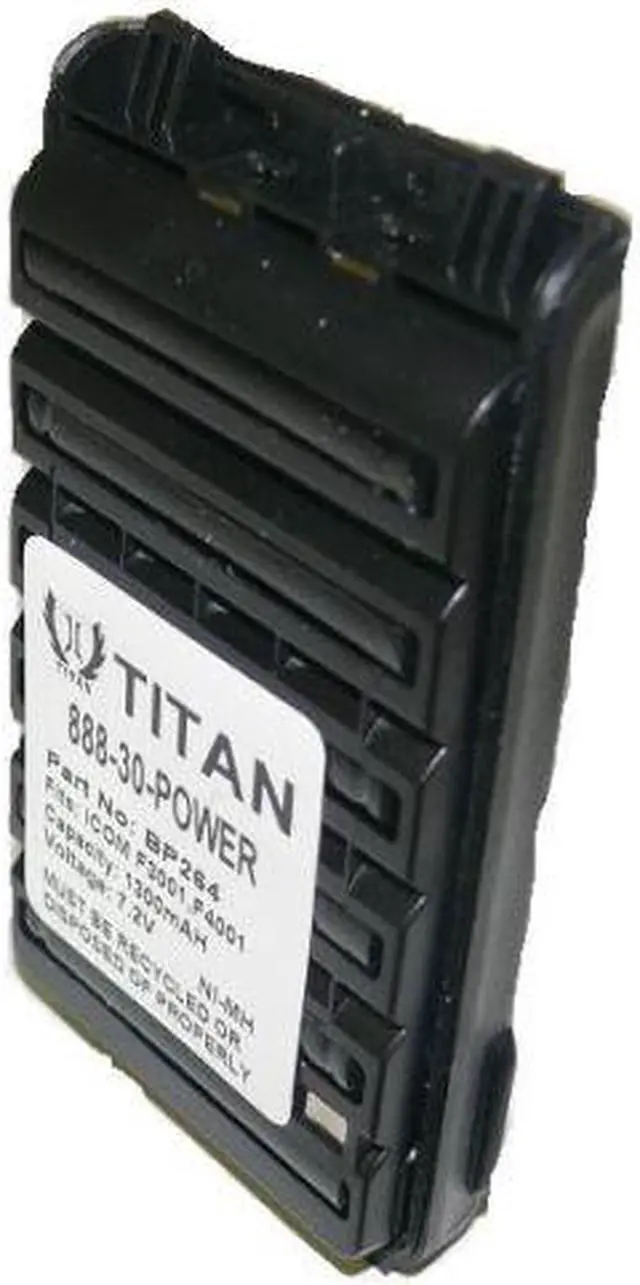 Alt view image 4 of 4 - New replacement ICOM BP264 F3001 F4001 F3003 F4003 two way radios battery BP-26