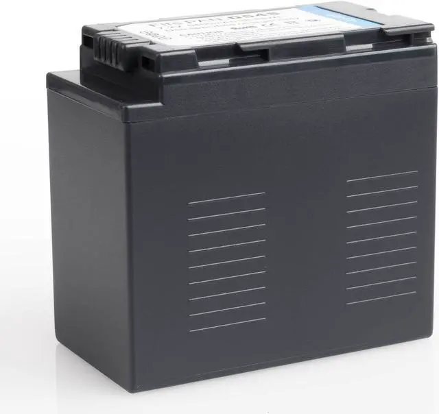 Alt view image 2 of 6 - Battery for Panasonic CGA-D54 AG-DVX100A AG-DVX100B AG-HVX200 AG-DVX +Microfiber