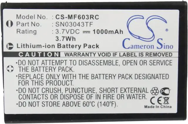 Alt view image 5 of 7 - Battery for Crestron MT-500C, MT-500C-RF, TSU6010