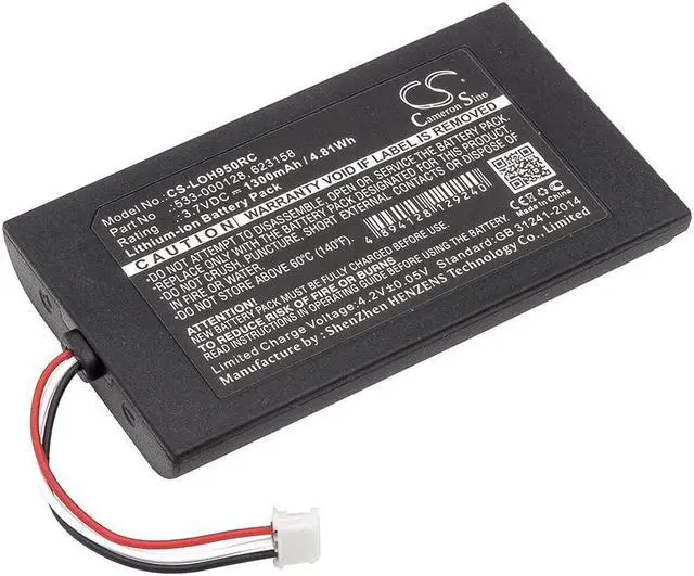 Main image of Battery for Logitech 533-000128 915-000257 915-000260 Elite Harmony Remote 950