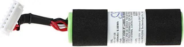 Alt view image 5 of 6 - Speaker Battery for Sony 9-885-197-08 SF-02 SRS-X2 SRSX2 CS-SRX200SL 2400mAh