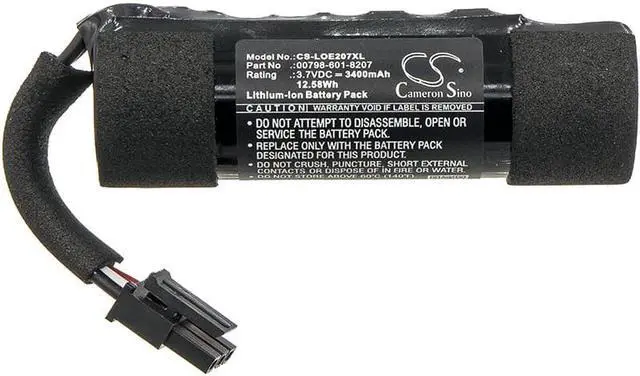 Alt view image 3 of 4 - Speaker Battery for Logitech 00798-601-8207 UE Boom 2 UE Boom 2 Ultimate 3400mAh