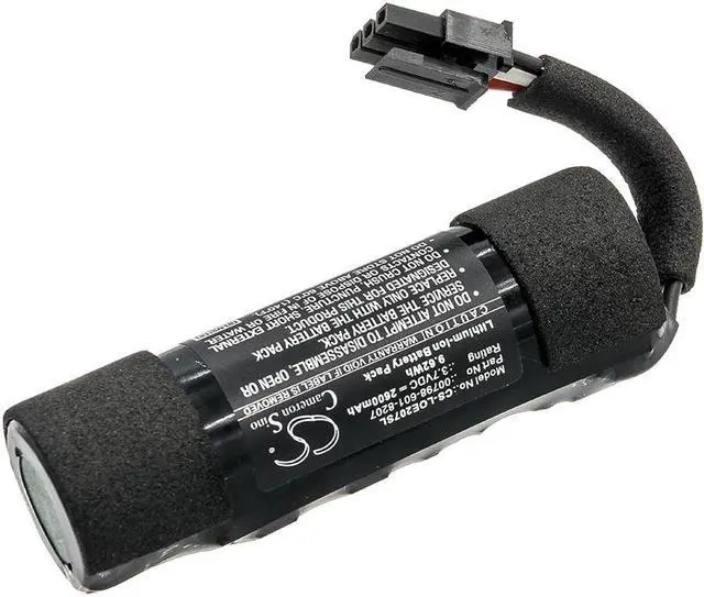 Alt view image 2 of 4 - Battery for Logitech 00798-601-8207 UE Boom 2 UE Boom 2 Ultimate Speaker 2600mAh