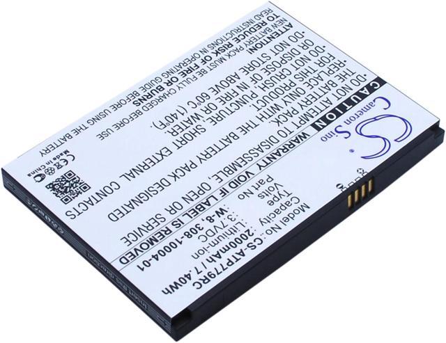 Alt view image 2 of 5 - Hotspot Battery for AT&T 308-10004-01 W-8 Netgear 5200087 W-7 W-8a NTGR779ABB