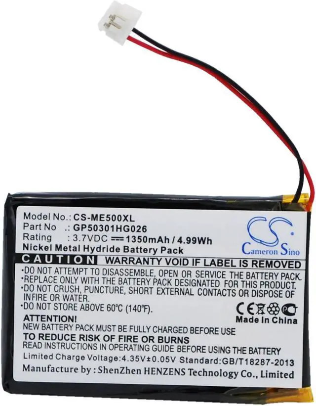 Main image of Battery for SkyGolf SG2-USB SKYCADDIE 2 GP50301HG026 Radio Shack 55026650 SG0003