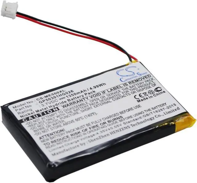 Alt view image 2 of 6 - Battery for SkyGolf SG2-USB SKYCADDIE 2 GP50301HG026 Radio Shack 55026650 SG0003